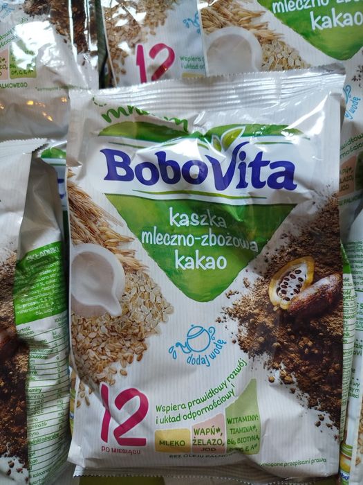 Kaszka Bobovita mleczno zbożowa z kakao