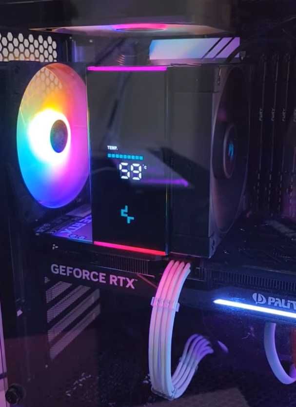 DeepCool AK500S Digital кулер под LGA1700 AM4 AM5 240W