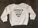 Bluza niemowlęca dziecięca chłopięca Sinsay 80 Mom little boy ecru