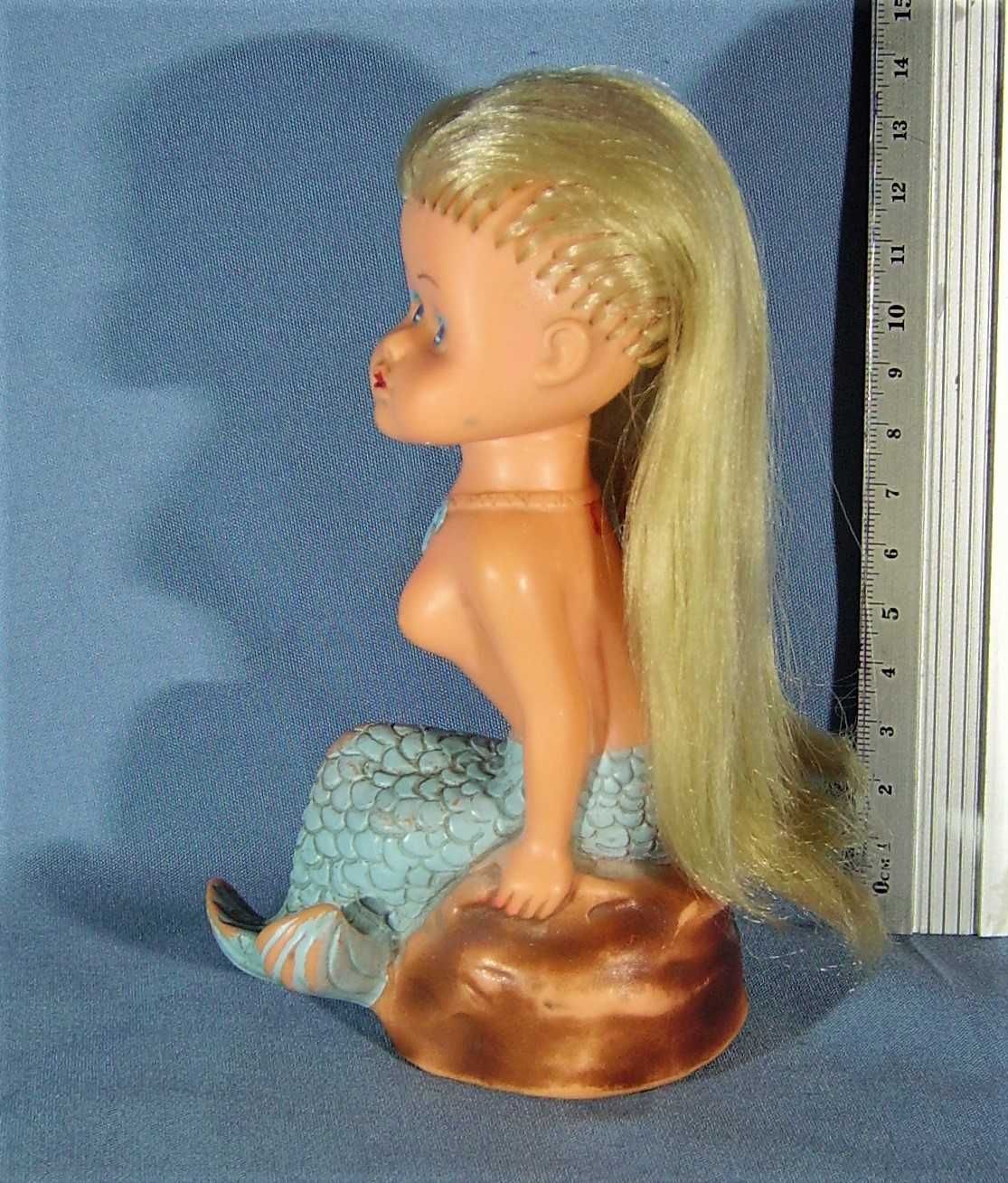 Пара виниловая кукла лялька немецкие русалки резиновые длинные волосы