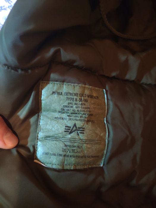 Куртка Alpha industries N-3B polar jacket