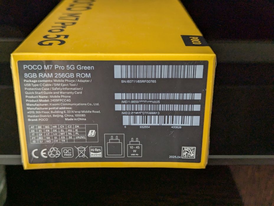 Xiaomi Poco M7 Pro 5G 8/256GB з блоком живлення