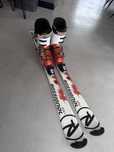 Rossignol radical junior zestaw buty (23,5) narty (130)