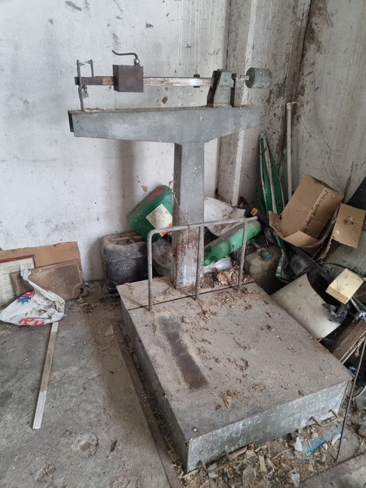 Waga platformowa suwakowa 500kg