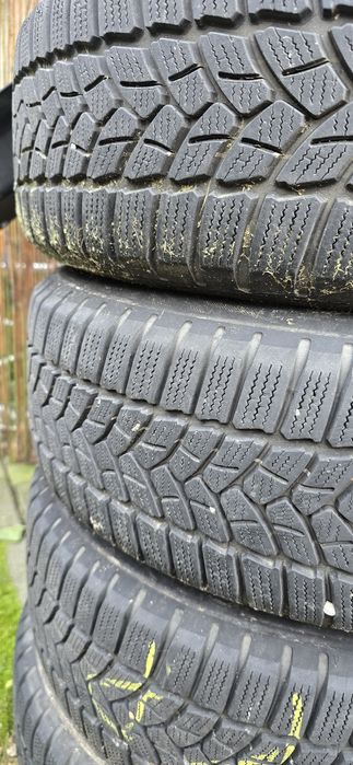 Sprzedam opony zimowe 15 firestone felgi kolpaki skoda rapid