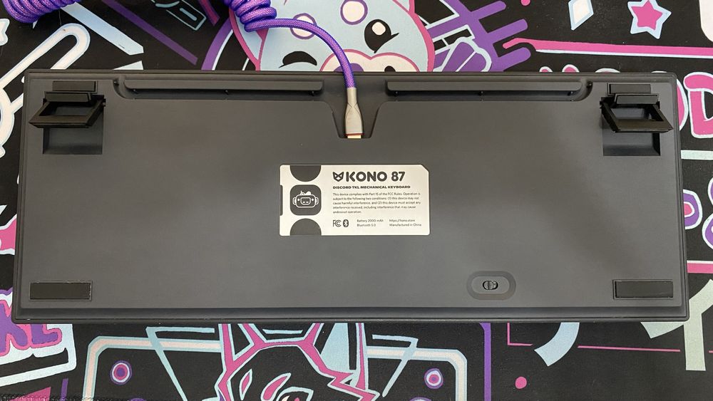 Механічна клавіатура KONO 87 TKL RGB Hotswap Discord 2021 Snowsgoving