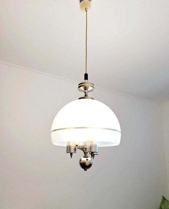 Candeeiro pendente vintage 70s. Vintage pendant lamp 70s