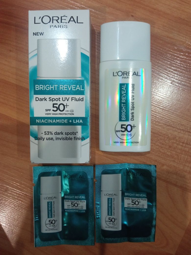 Loreal Bright Reveal fluid redukujący przebarwienia SPF50