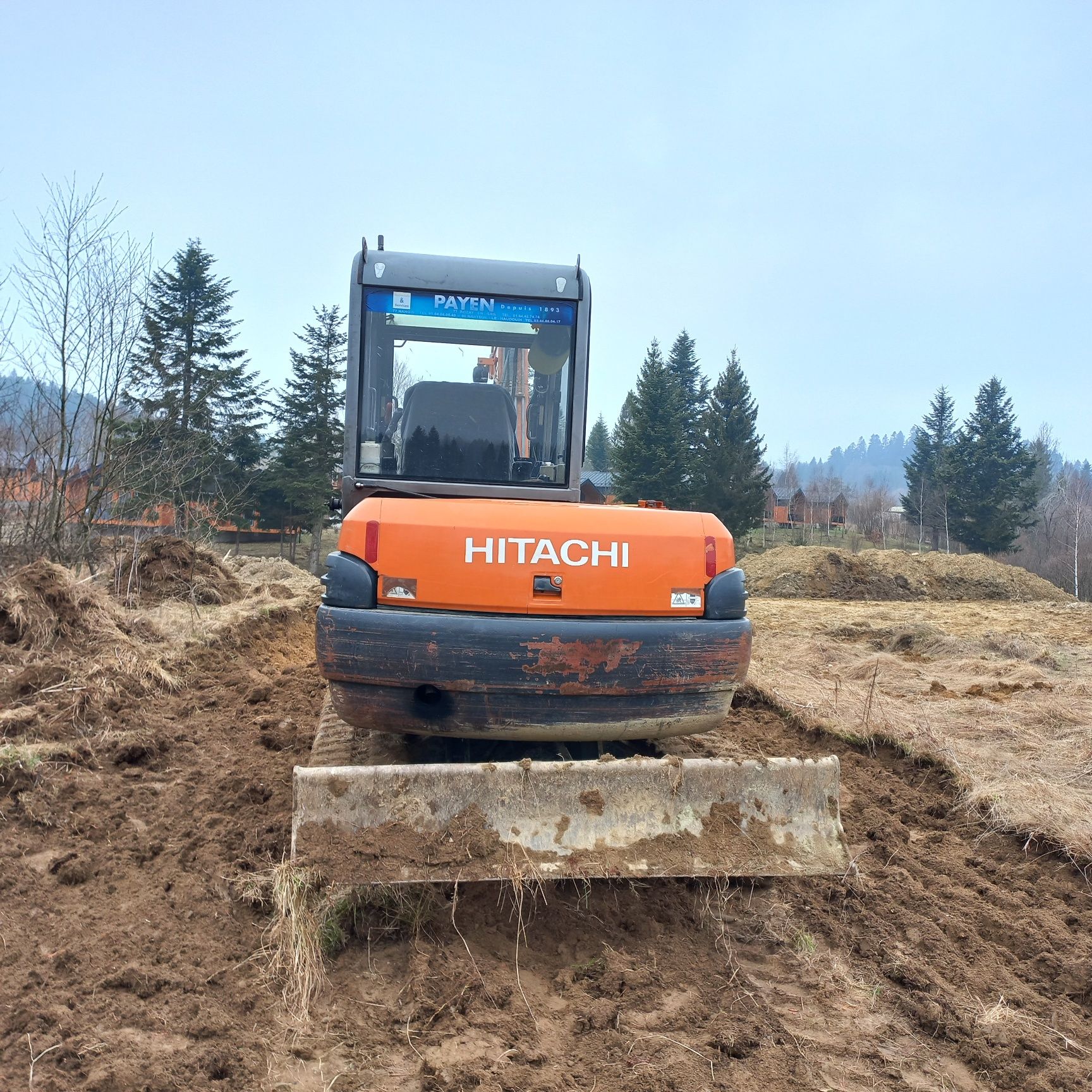 Продам міні екскаватор HITACHI ZX50