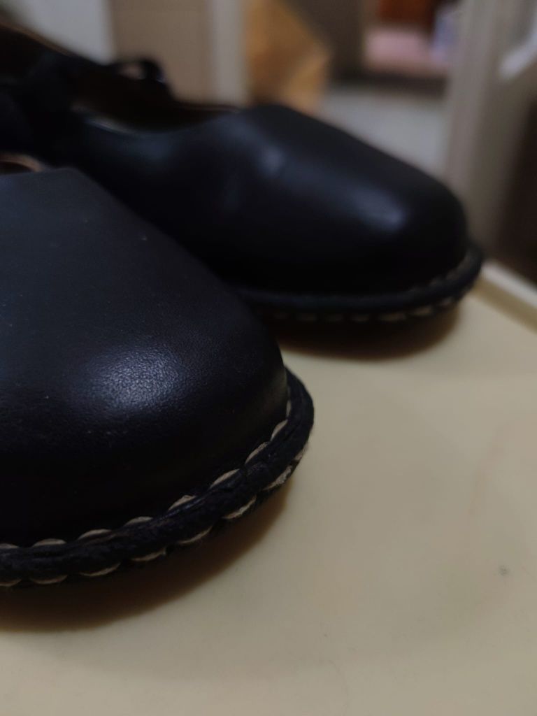 buty baleriny balerinki damskie 43 czarne wsuwane na gumkę Børn Born c