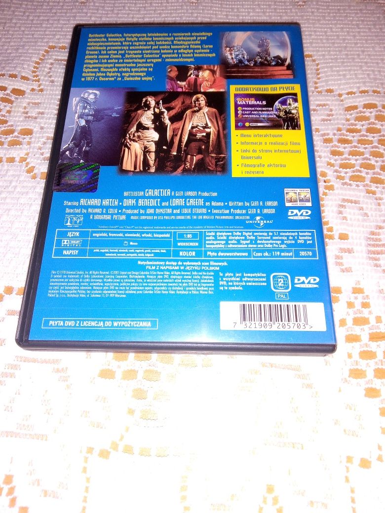 Galactica film dvd