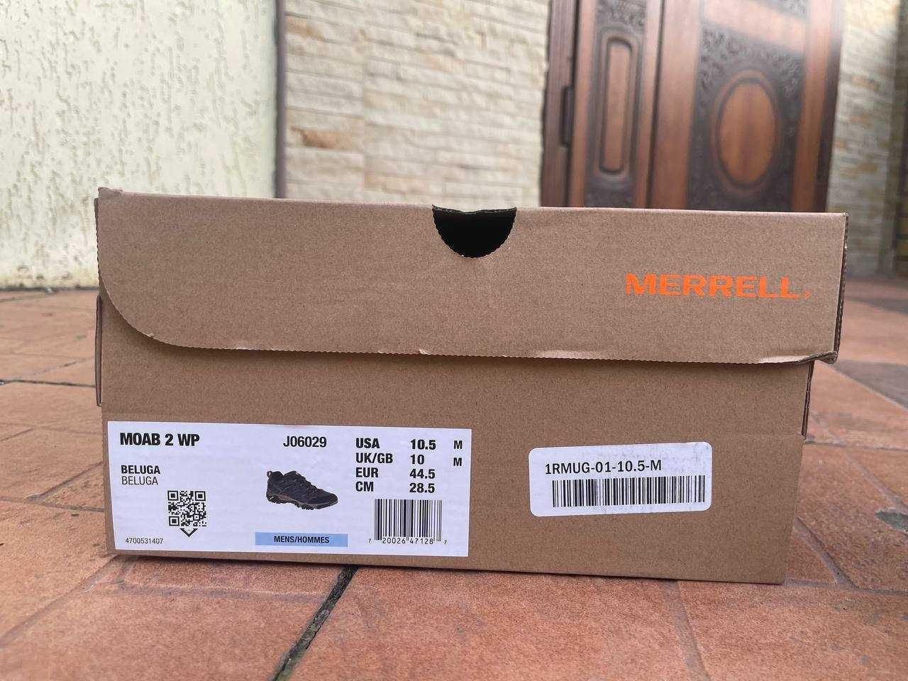 Кросівки Merrell Moab 2 WP Waterproof Beluga 44.5 розмір