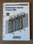 Deskowanie ramowe Framax Xlife instrukcja montażu