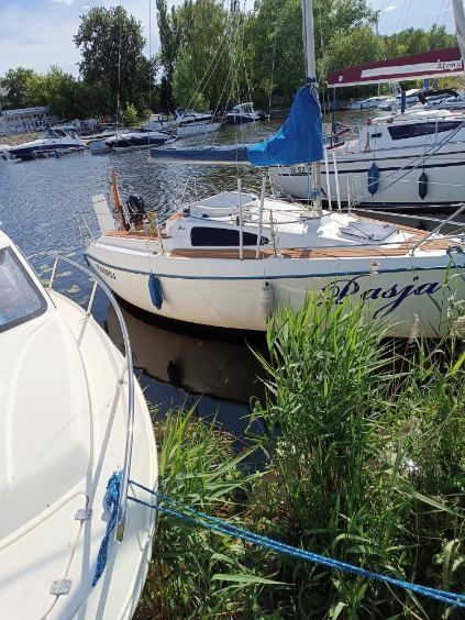 Jacht Viko 20, 2004+ przyczepa. Już na wodzie.