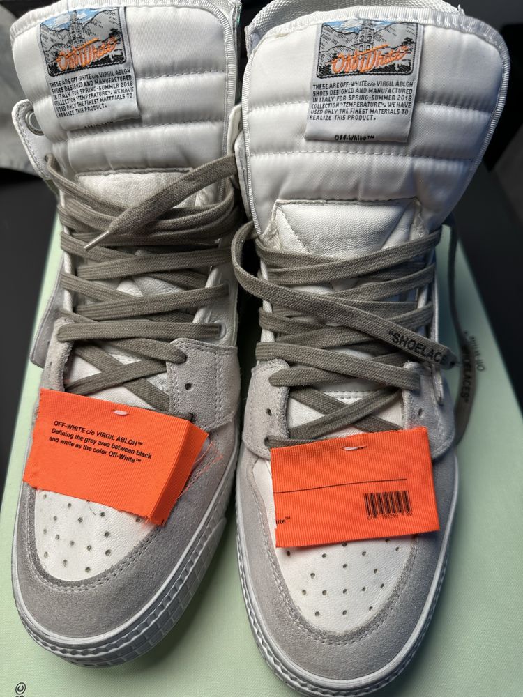 Off-White б/у (один раз обуты) 44 р