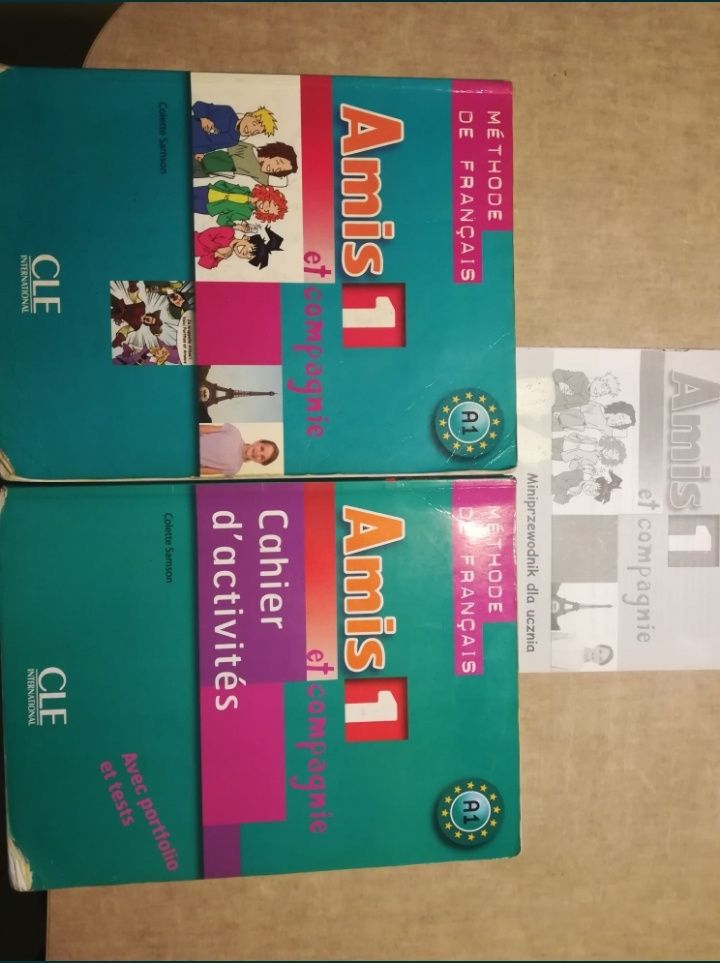 Amis 1 (A1) podręcznik i ćwiczenia do francuskiego CLE International