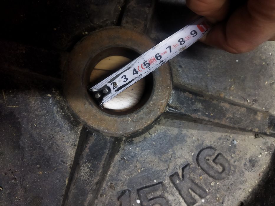 Obciążenie na gryf olimpijski