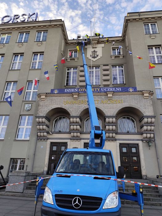 !! Podnośnik koszowy Władysławowo Hel Puck Wynajem Zwyżka Pomorskie !!