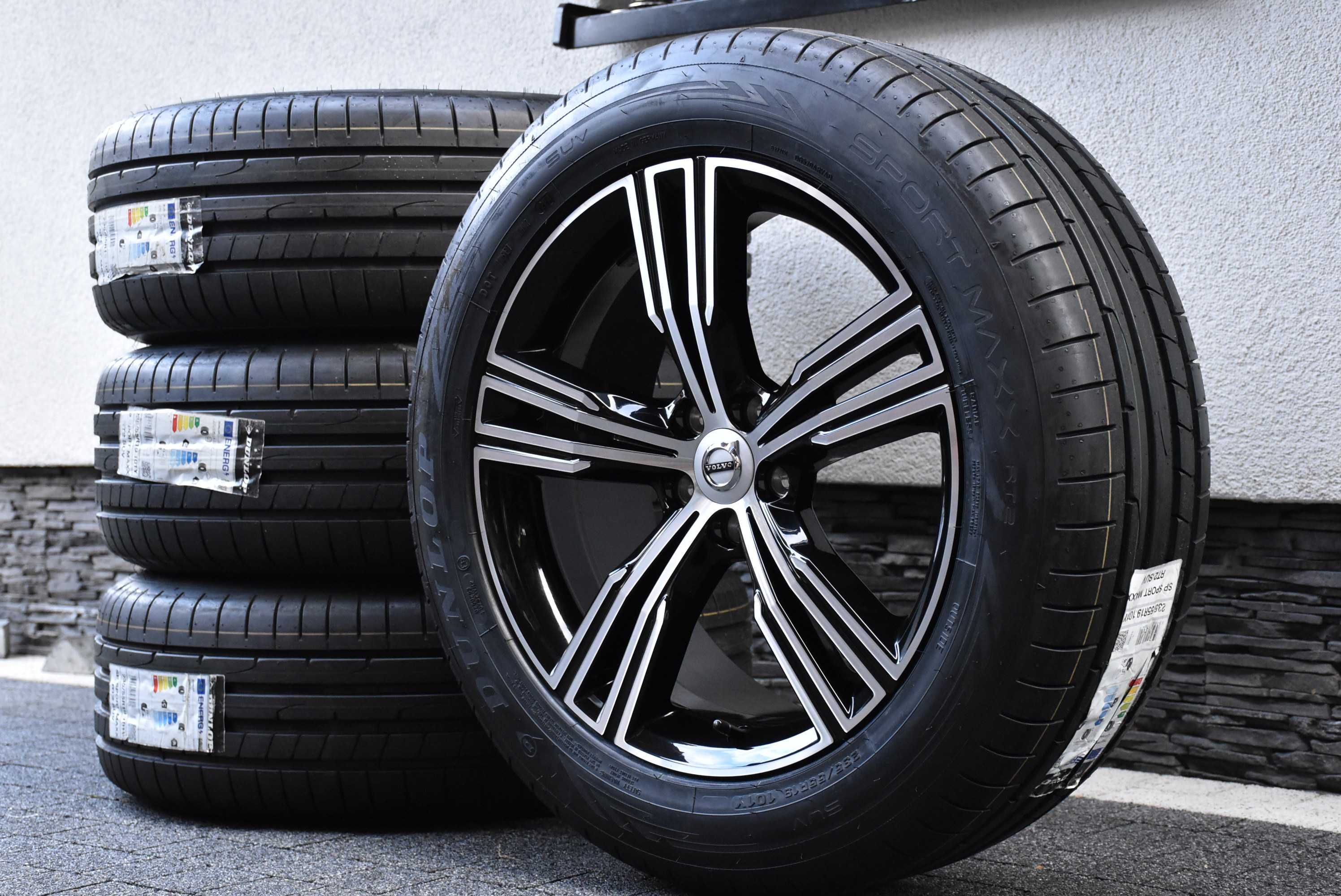 Nowe koła OEM VOLVO XC60 XC90 19" NOWE Dunlop 2024r