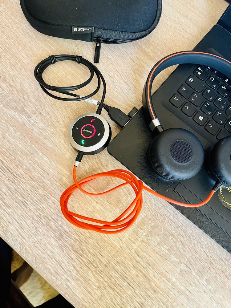 Навушники Jabra Evolve 40 stereo black