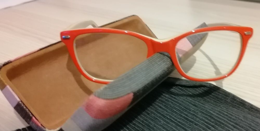 Okulary korekcyjne dziecięce Binokl plusy ( P- 0,75 L -1,00) śliczne