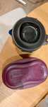3 tupperware - fazer arroz + omolete + espiral de legumes