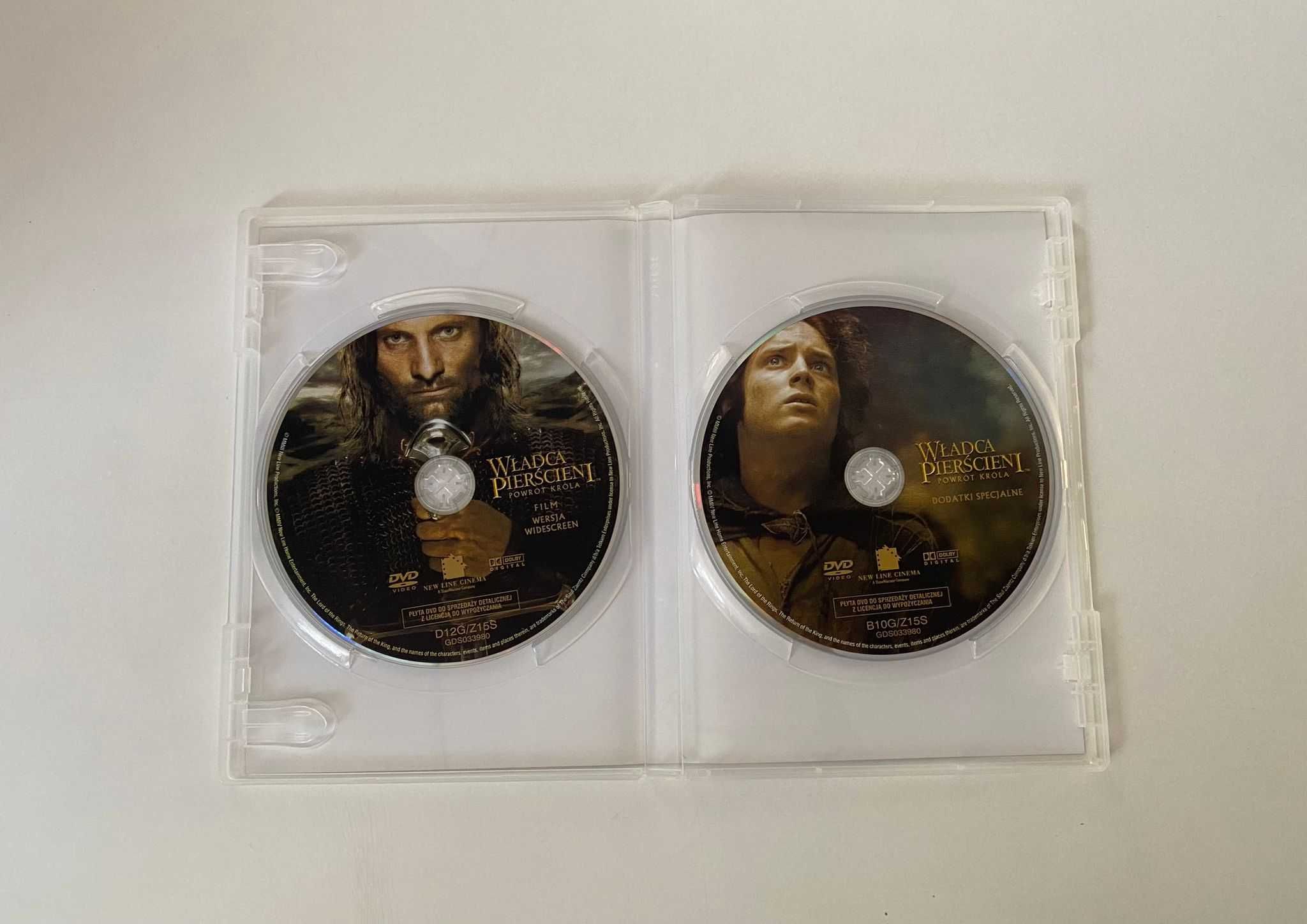 Hobbit 1-3 & Władca Pierścieni 1-3 Komplet Trylogia - filmy DVD