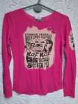T-shirt rosa de mulher Naf Naf TM S  TSH 055