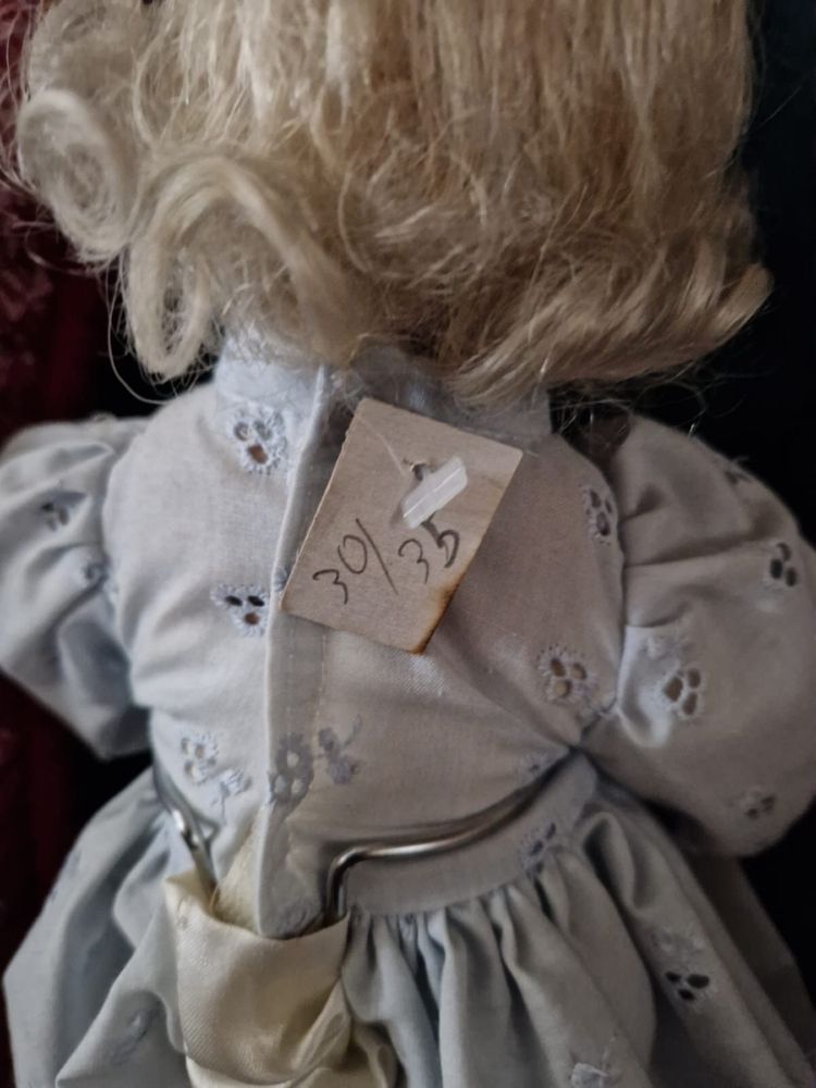 Lalka porcelanowa - wiosenny anioł. REZERWACA
