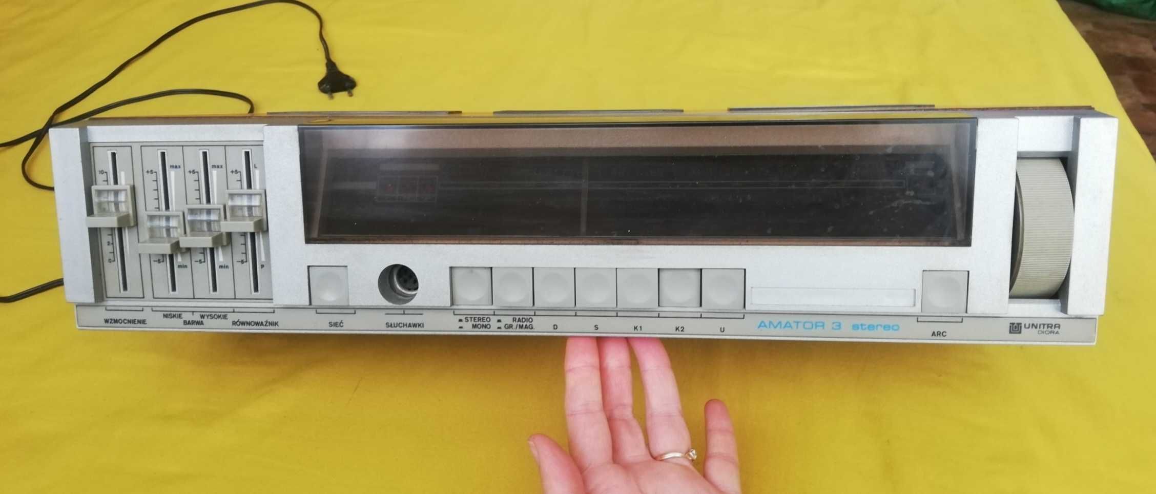 PRL Amplituner Unitra Diora AWS 110 Amator 3 stan bdb