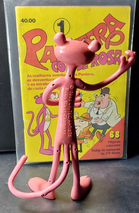 Pantera Cor De Rosa. Vintage