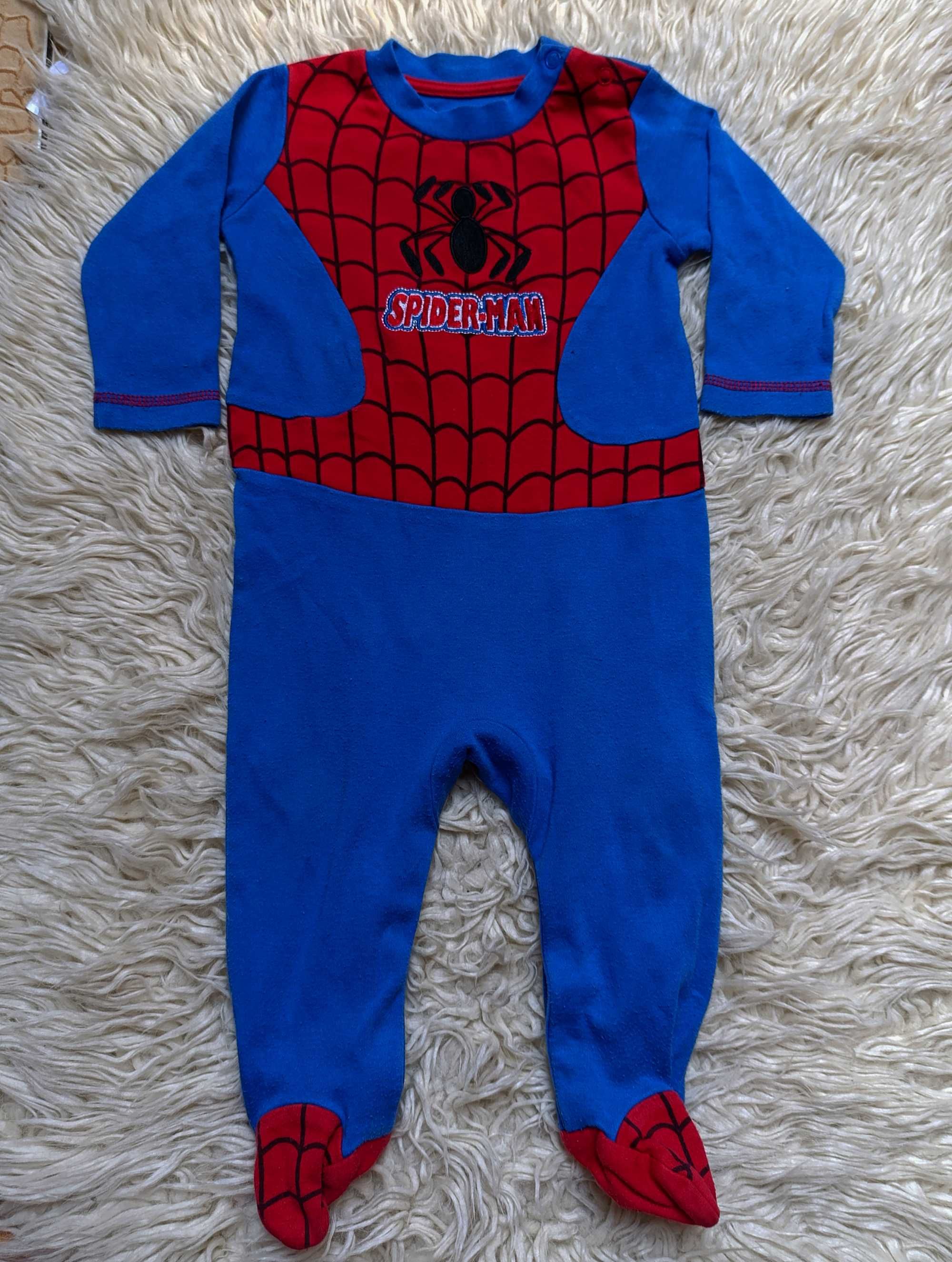 Pajacyk Spiderman 68/74 bdb George