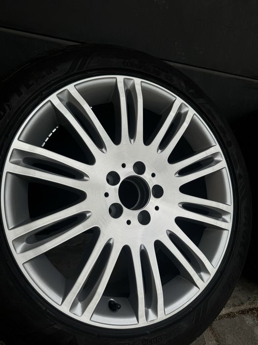 Продам диски з резиною Mercedes R18 245/45 275/40 5х112 9j  Оригінал
