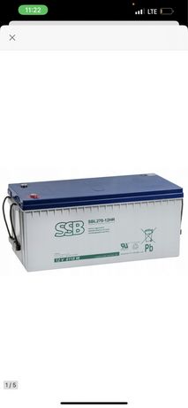 Акумулятор SSB SBL 270-12HR 12V 240Ah AGM SSB Battery