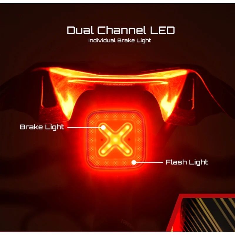 Luz traseira inteligente para bicicleta Cube Light III