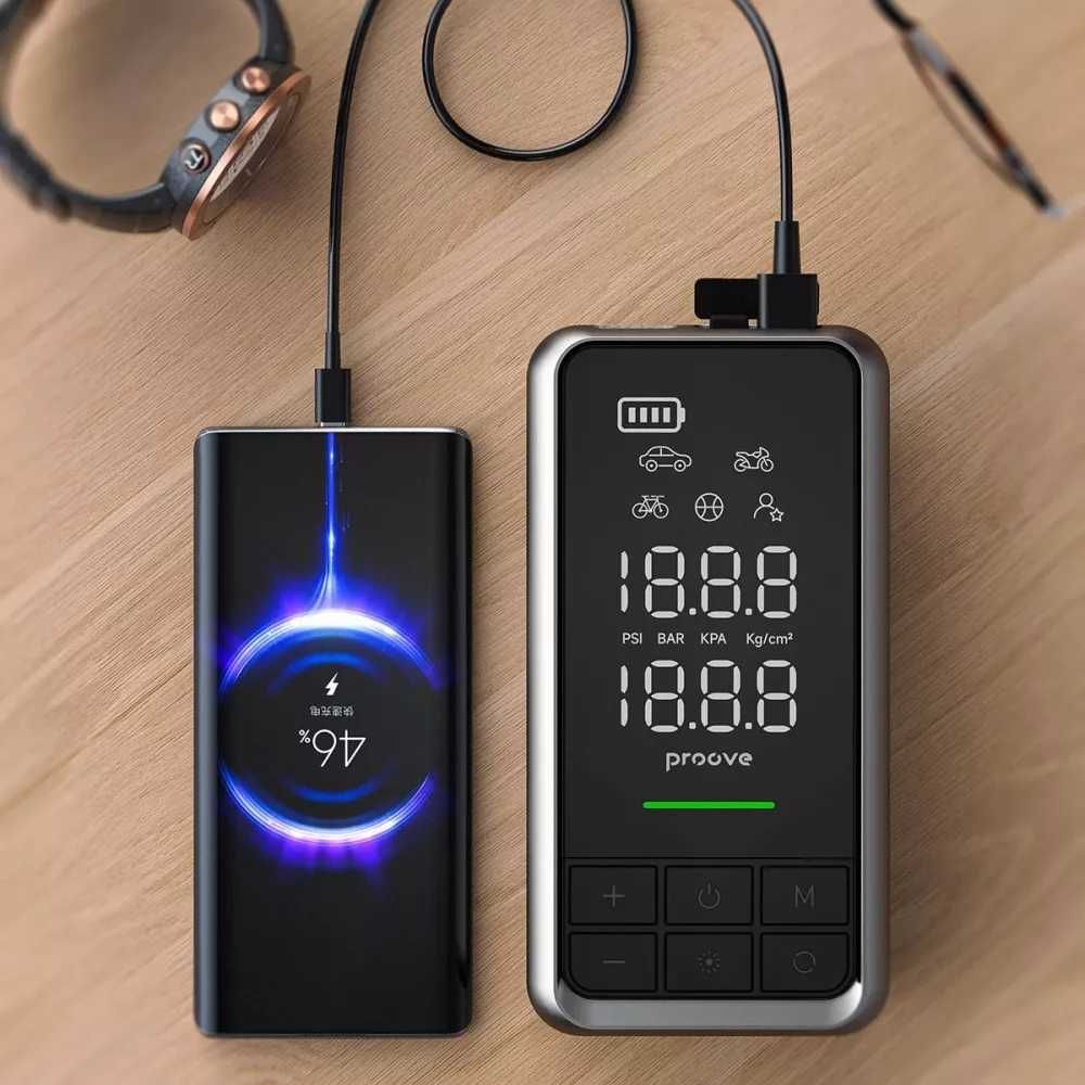 Пусковий Пристрій + Насос Proove Air Jump 10400mAh 1000A