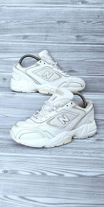 Retro sneakersy damskie New Balance 452 białe unikat vintage 40 40,5