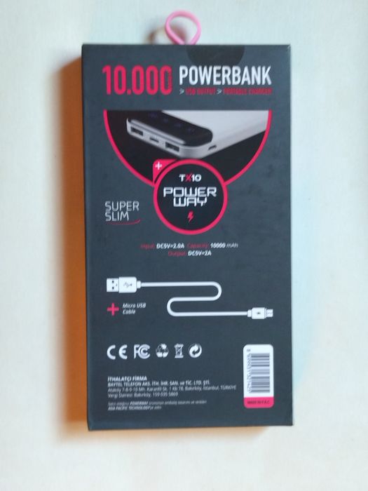 Повер банк тх-10.
