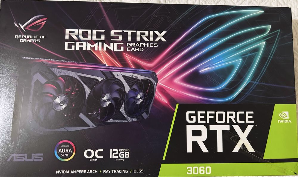 RTX 3060 (Asus ROG Strix, 12 GB)