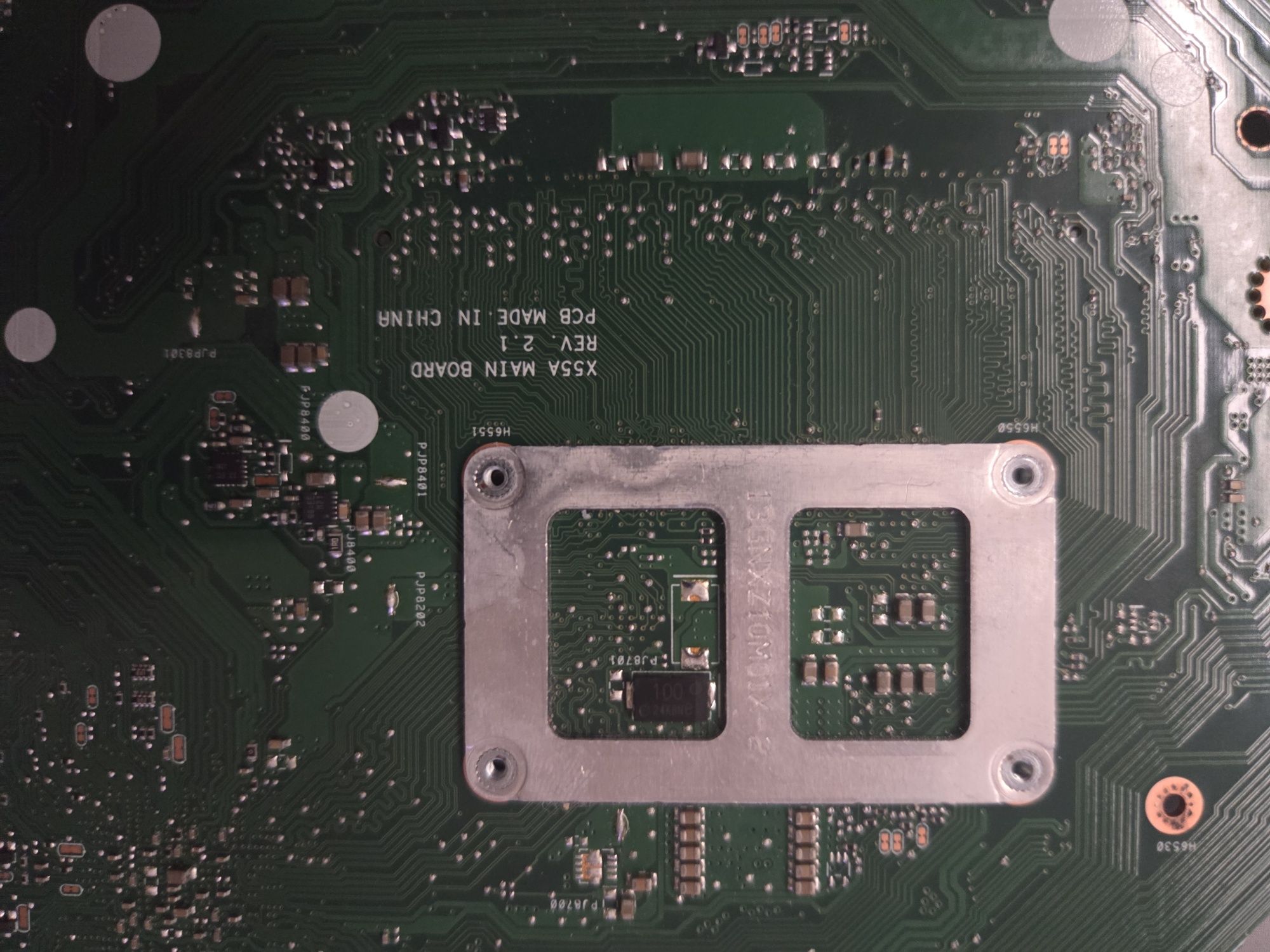 Sprzedam sprawny płytę głowną do laptopa ASUS X55A (Patrz zdjecia)