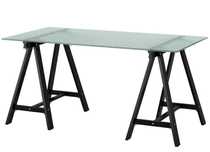 Secretária de vidro Ikea Glasholm