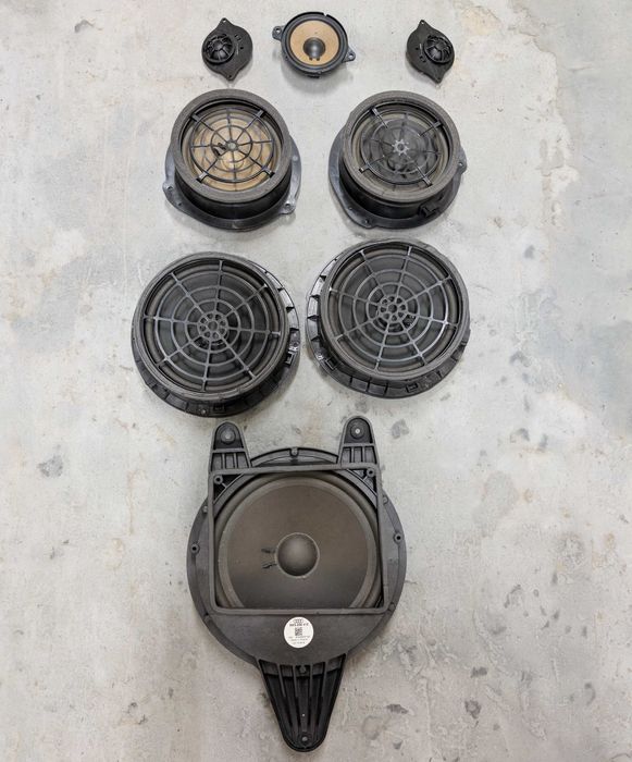 AUDI A4 S4 B9 аудіосистема, комплект динаміків передні/задні 2017-24