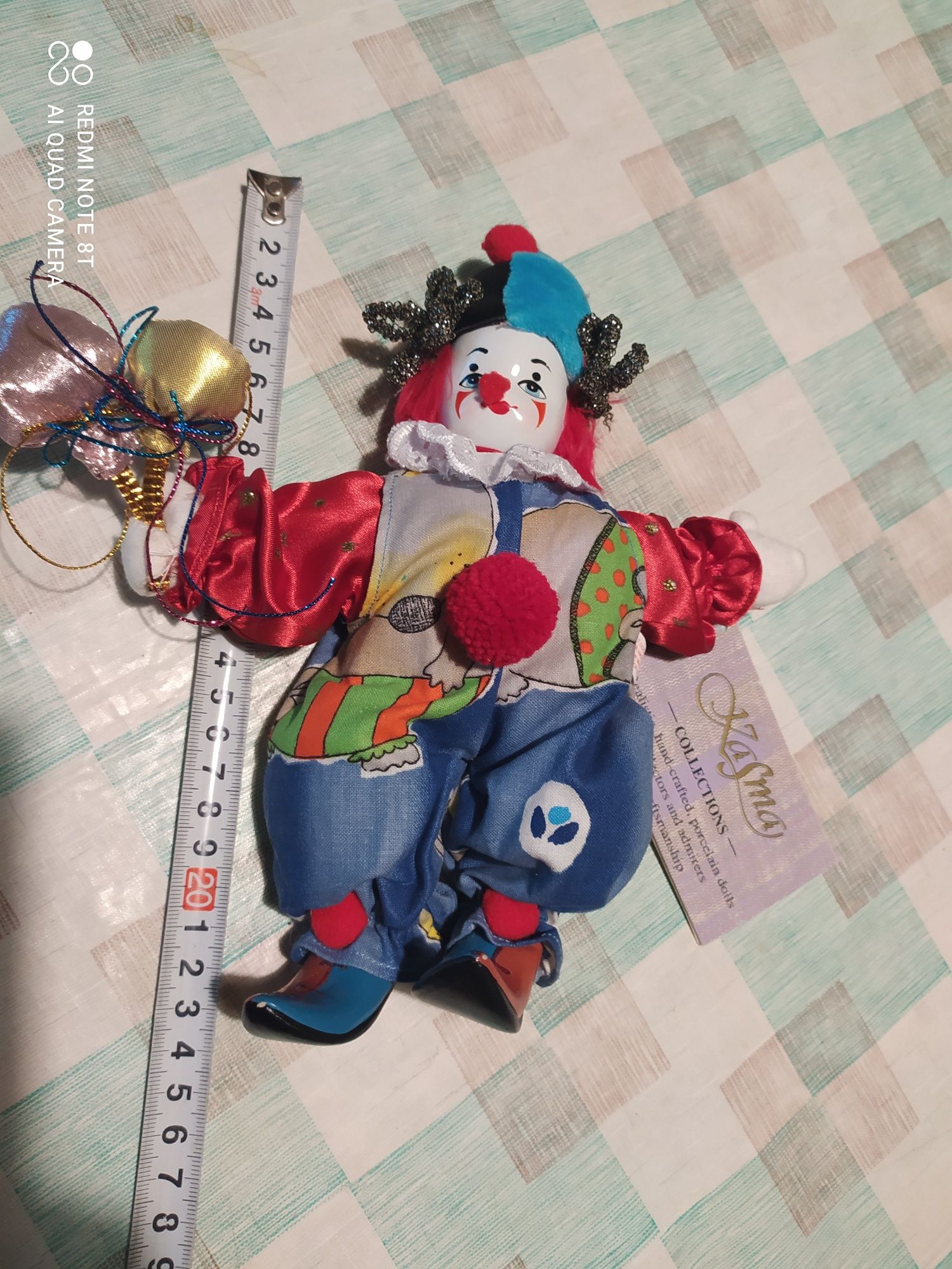 Кукла-клоун из коллекции Kasma World of Clowns