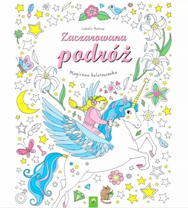 Magiczna kolorowanka - zaczarowana podroż