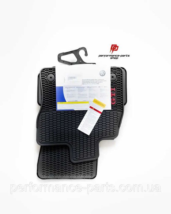 Коврики, килимки гумові (резинові) Volkswagen Golf GTI, 7, VII