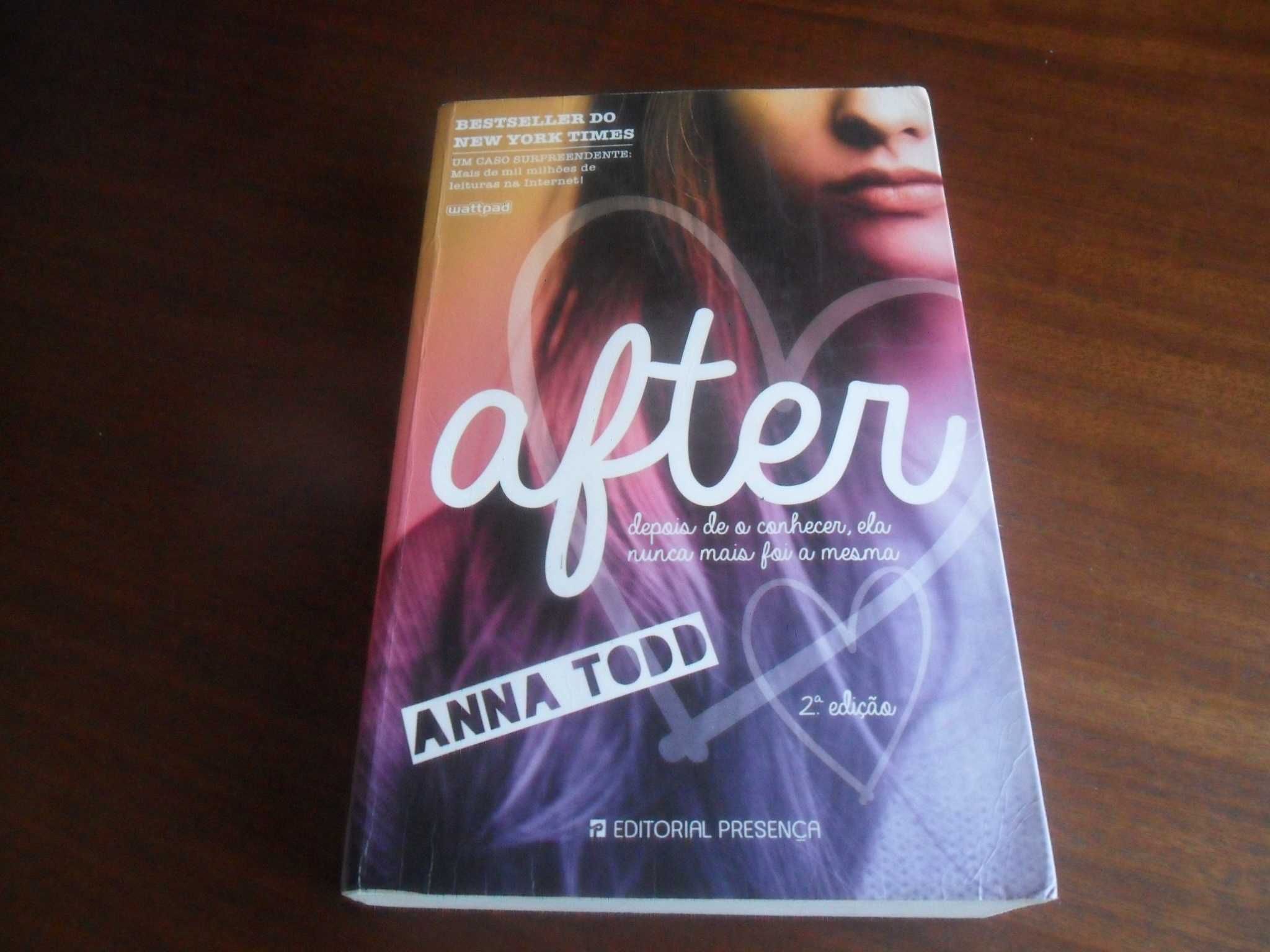 "After" de  Anna Todd - 2ª Edição de 2015