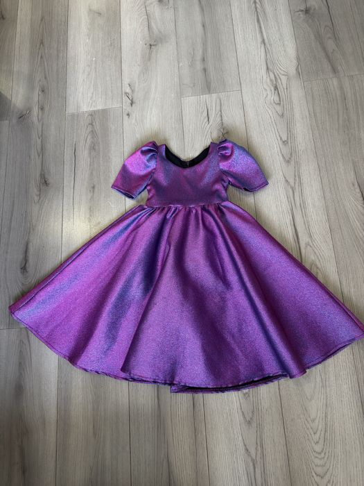 Сукня 92-110 блискуча фіолетова
