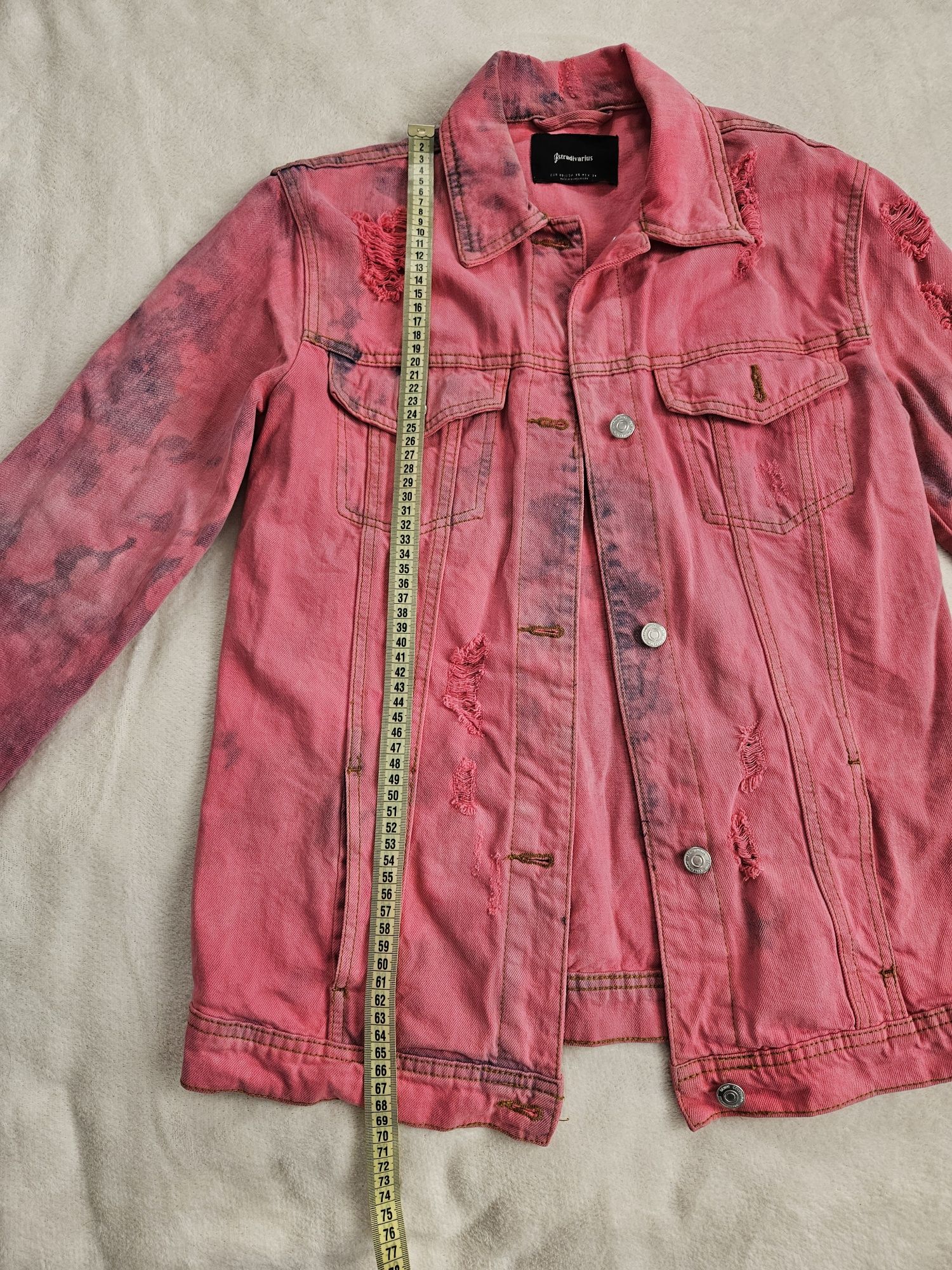 Stradivarius katana jeansowa oversize