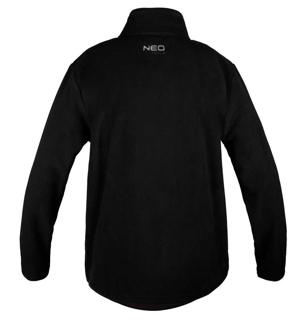 Bluza polarowa robocza czarna neo, rozmiar L