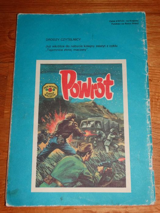 Komiks Tajemnica złotej maczety tom 5: Powietrzne szlaki 1986
